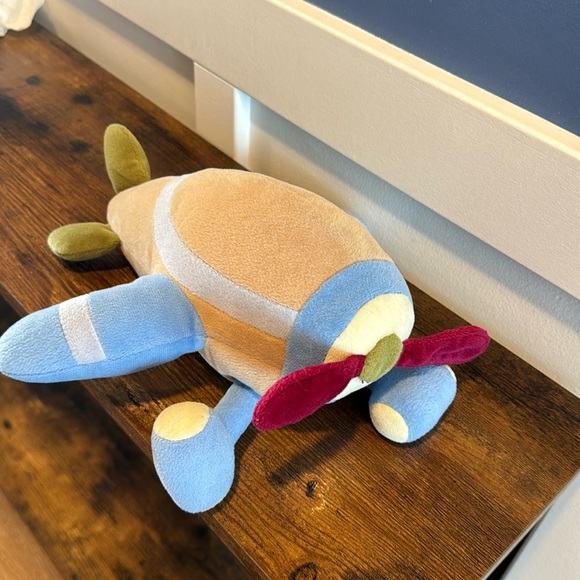 Baby Martex 10” Plush airplane jet Stuffed Animal Decorative - Picture 1 of 5